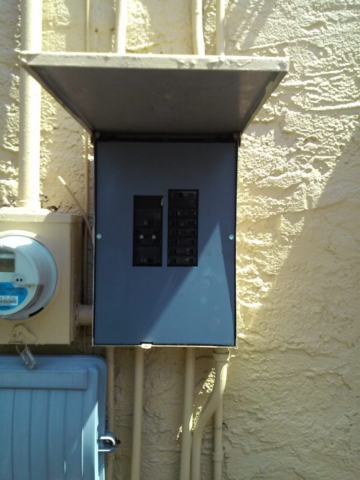 Dead Front for electric box panel in west palm beach