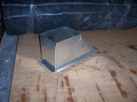 Wellington Sheet Metal offset for air conditioning duct